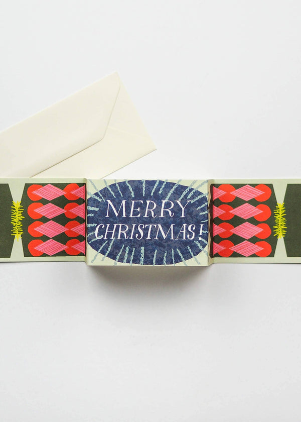 Christmas Cracker Diamond Pull-Out Card Hadley