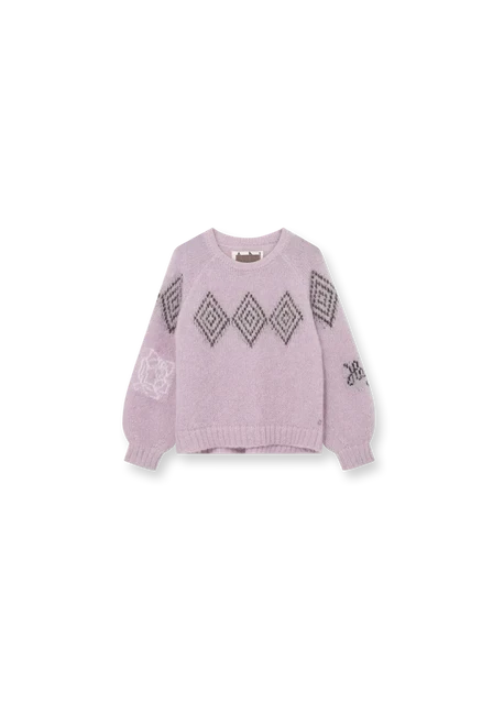 Bass Sheer Knit | Fair Orchid | Heyanno Jumper Heyanno
