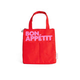 Helio Ferretti Bon Appetit Lunch Bag - Red Lunch Bag Oli Olsen
