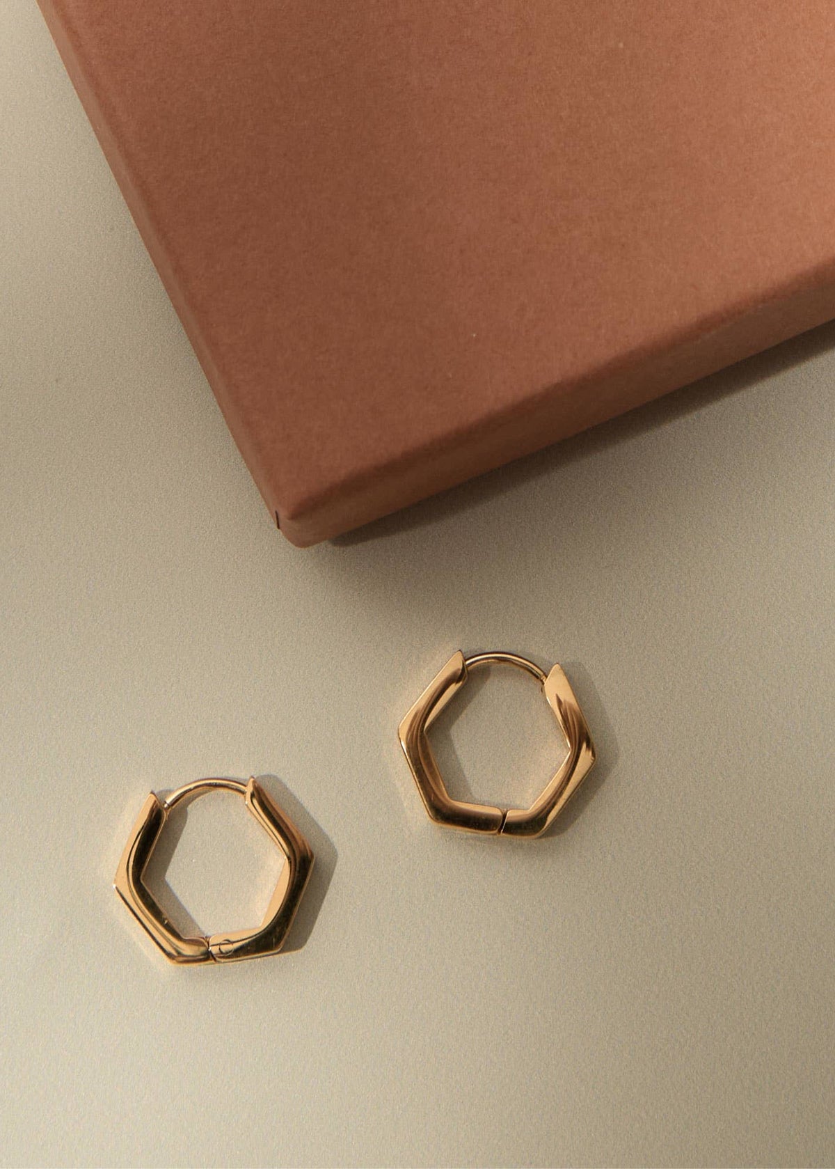 Beau Huggie Hoops A Weathered Penny Jewellery