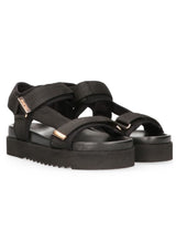 Beau Textile Sandals | Black | Maruti Sandals Maruti