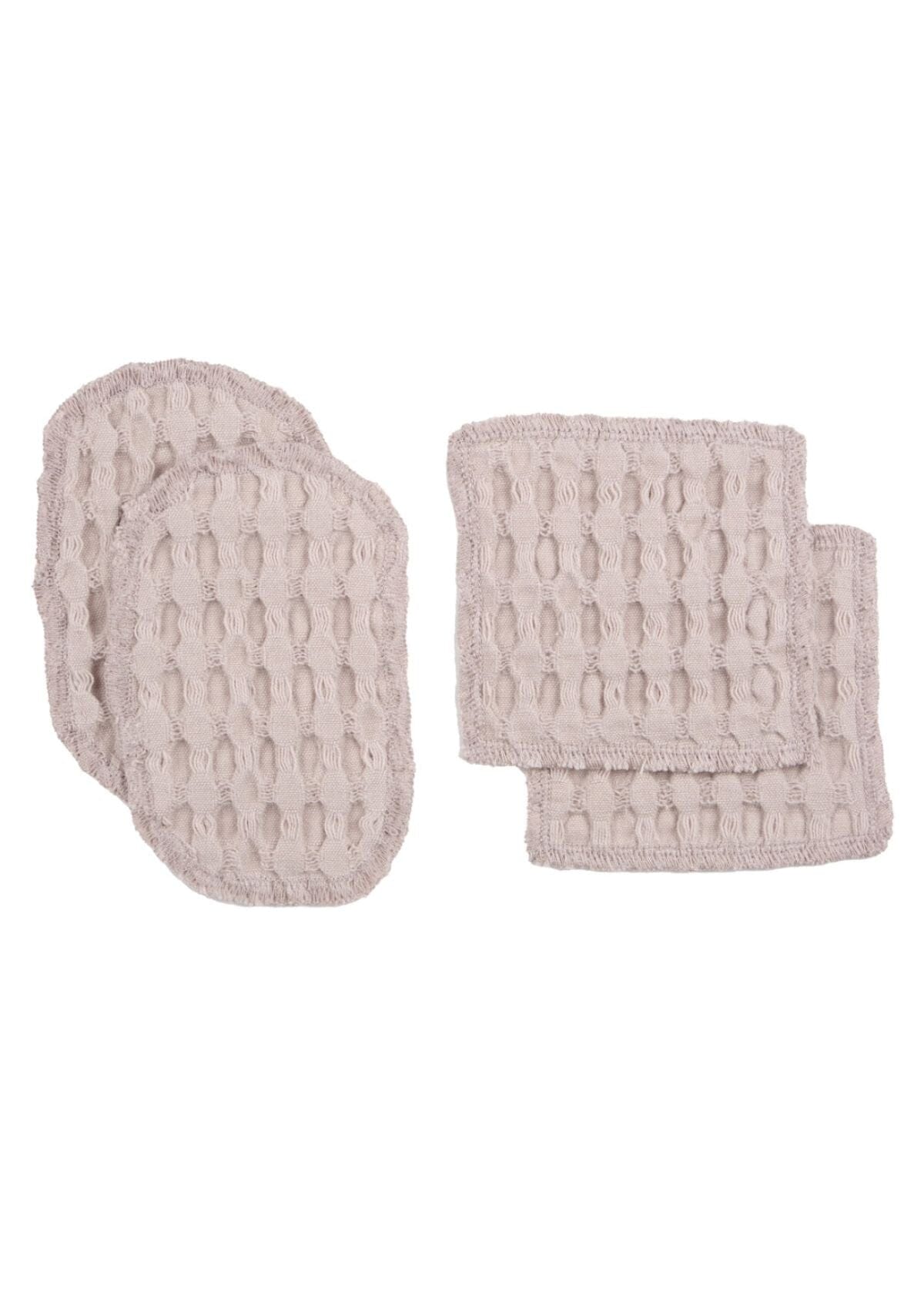 Big Waffle Reusable Makeup Pads | The Organic Company Makeup Bag The Organic Company