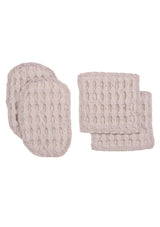 Big Waffle Reusable Makeup Pads | The Organic Company Makeup Bag The Organic Company