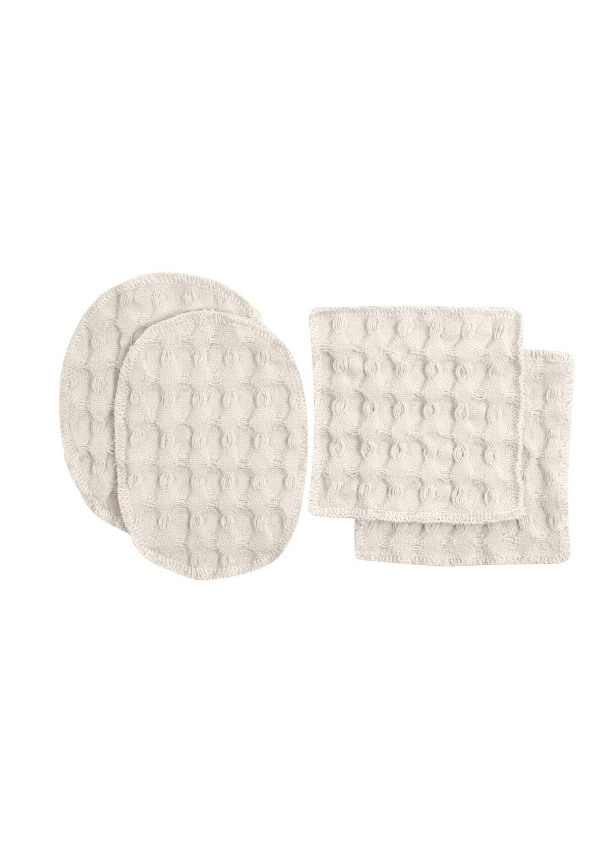 Big Waffle Reusable Makeup Pads | The Organic Company Makeup Bag The Organic Company