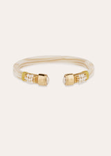 Bracelet Sarina acétate doré - Ivoire | Gas Bijoux Bracelet Gas Bijoux