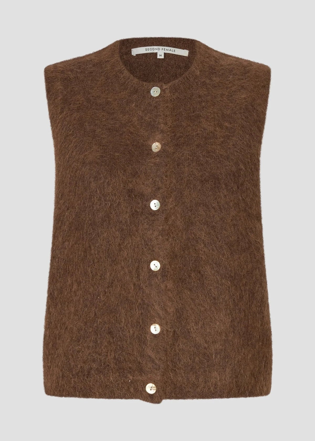 Brook Knit Button Vest | Second Female Vest Second Female