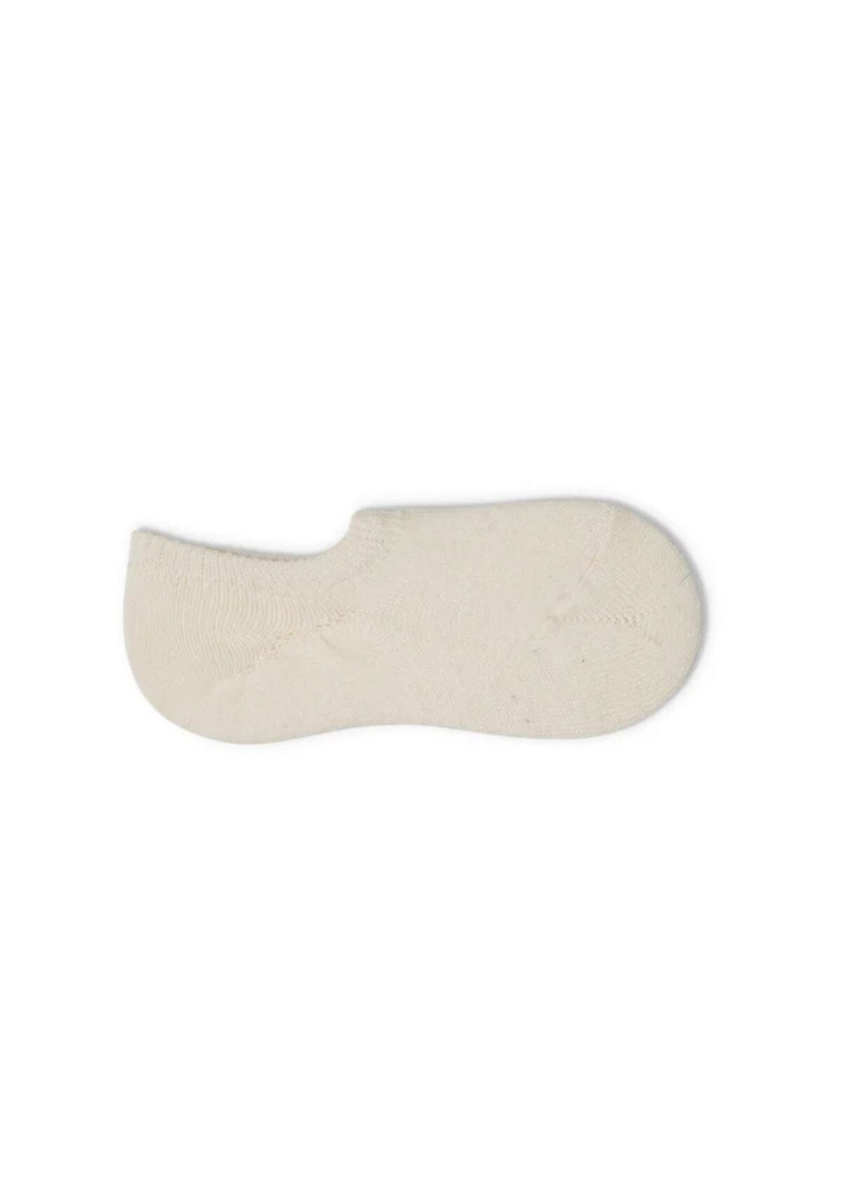 Cashmere blend no show sock | Chalk Socks Chalk