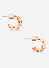 Charm Nuts Hoops Earrings sasstie