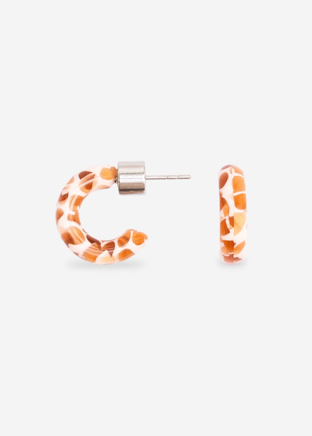 Charm Nuts Hoops Earrings sasstie