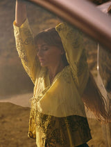 Charming Bond Blouse | Pampas | Heyanno Blouse Heyanno