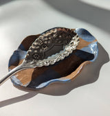 Checked Wavy Spoon Rest Rosie Gore