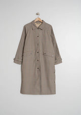 Checked Trench Coat | Indi & Cold Coat Indi & Cold