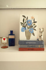 Chequer Vase Card Greeting Card Hadley