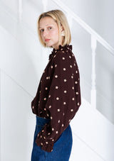 Chocolate Arlo Shirt | Bonte Blouse Bonte