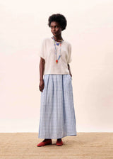 Cobalt Skirt Light Blue | FRNCH Skirt FRNCH