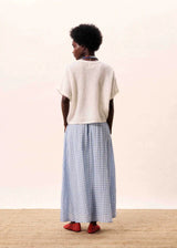 Cobalt Skirt Light Blue | FRNCH Skirt FRNCH