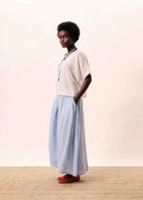 Cobalt Skirt Light Blue | FRNCH Skirt FRNCH