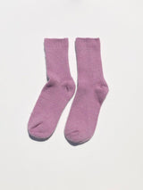 ANGORA WOOL SOCKS - snow pastel Billy Bamboo