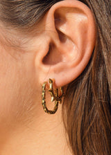 Moxie Hoops A Weathered Penny Jewellery