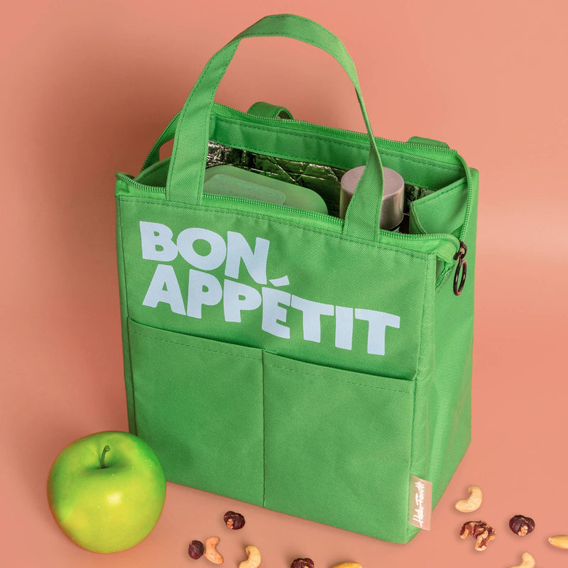 Helio Ferretti Bon Appetit Lunch Bag - Green Oli Olsen