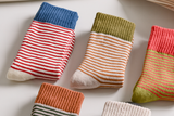 Women's Striped Cotton Socks - Soft, Breathable & Stylish