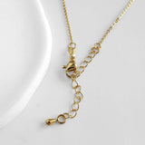 Dalmatian Jasper Gemstone Spike Necklace Pendant | Augusta Necklace Augusta Jewellery