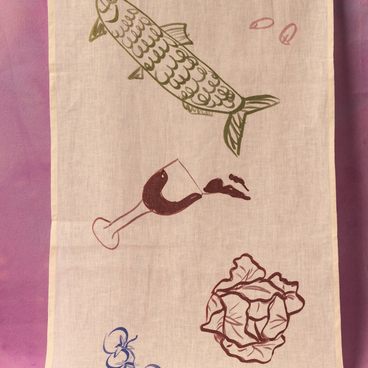 ‘Dinner’ Table Runner 230cm X 45cm Table Runner MÆGEN