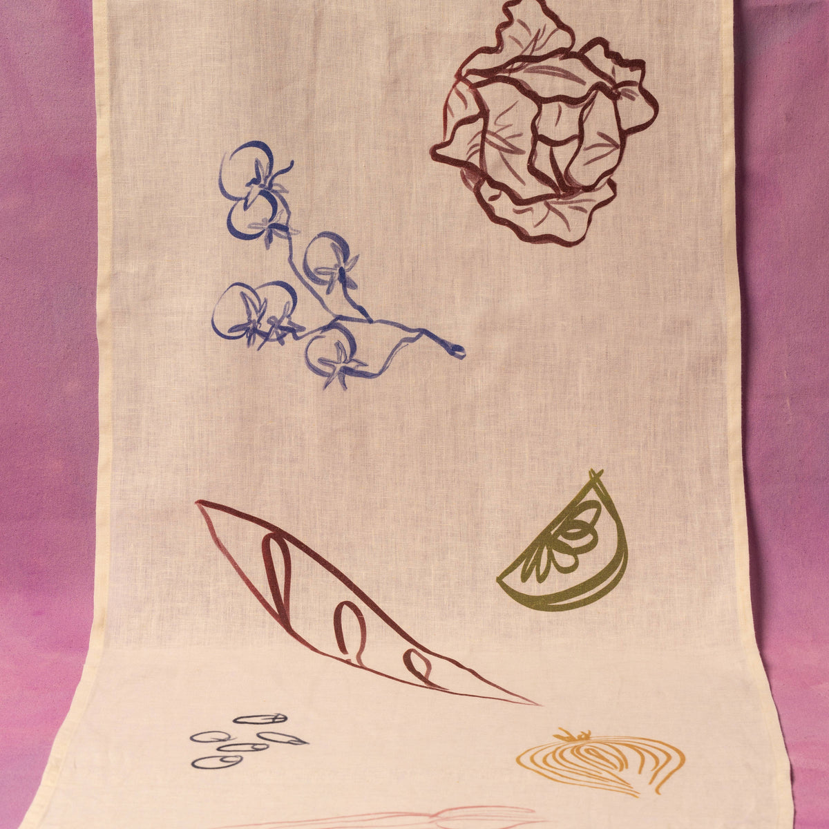 ‘Dinner’ Table Runner 230cm X 45cm Table Runner MÆGEN