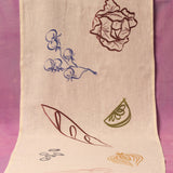 ‘Dinner’ Table Runner 230cm X 45cm Table Runner MÆGEN