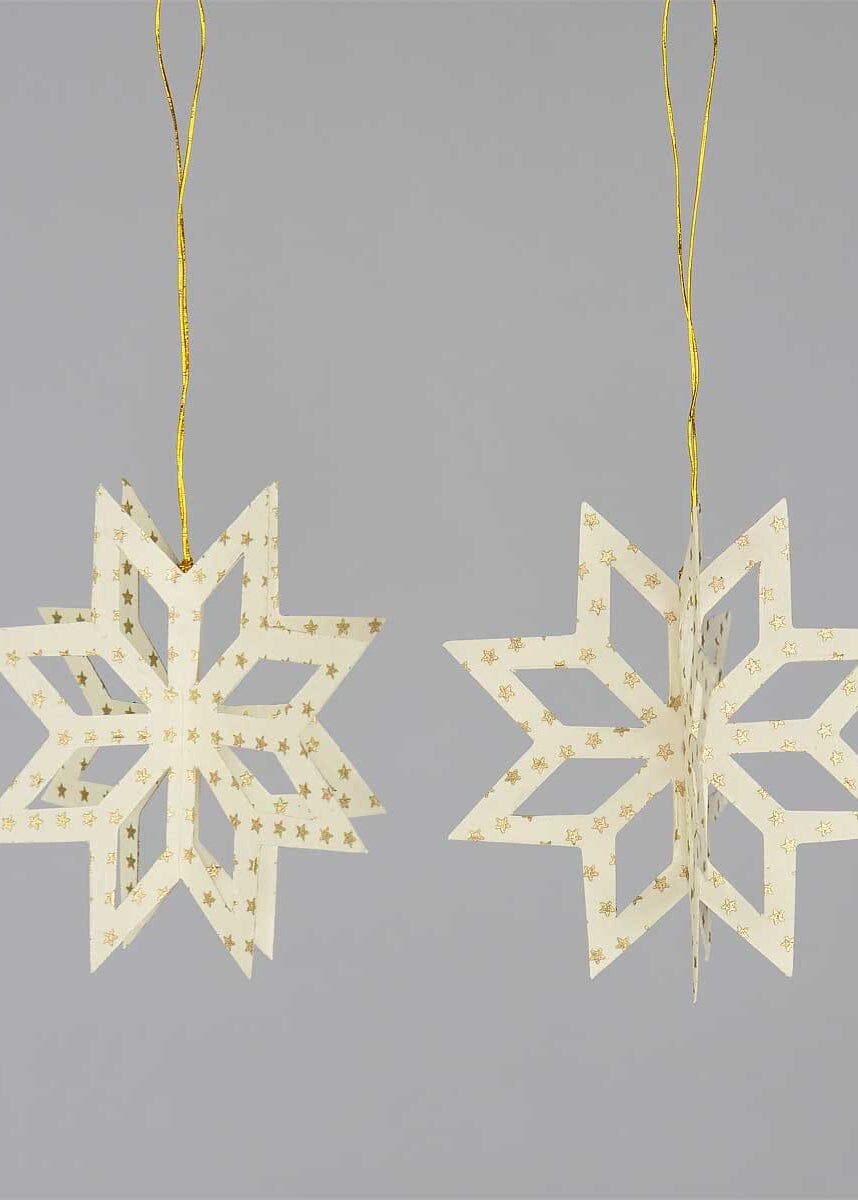 Double Star Christmas Decoration | A World of Craft Christmas Decorations A World Of Craft