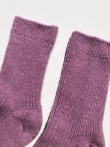 ANGORA WOOL SOCKS - snow pastel Billy Bamboo