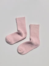 ANGORA WOOL SOCKS - snow pastel Billy Bamboo