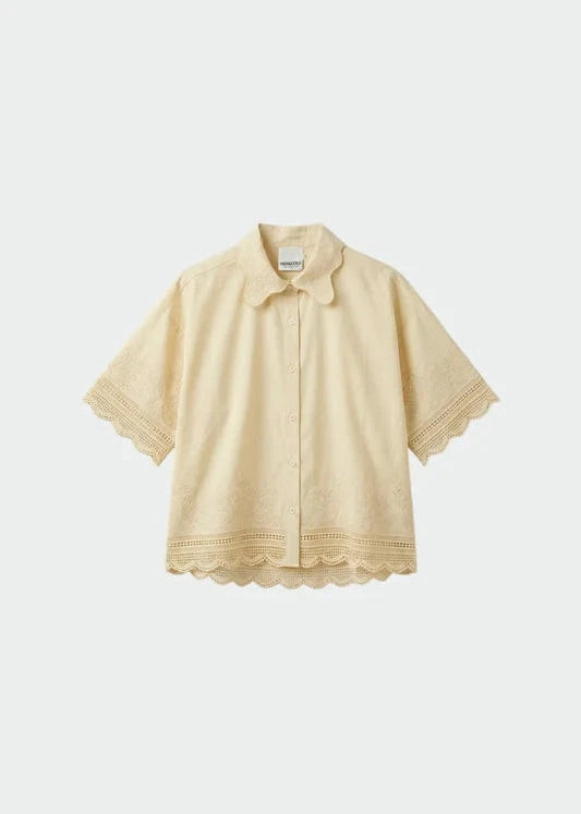 Embroidered Poplin Shirt | Indi & Cold Shirt Indi & Cold