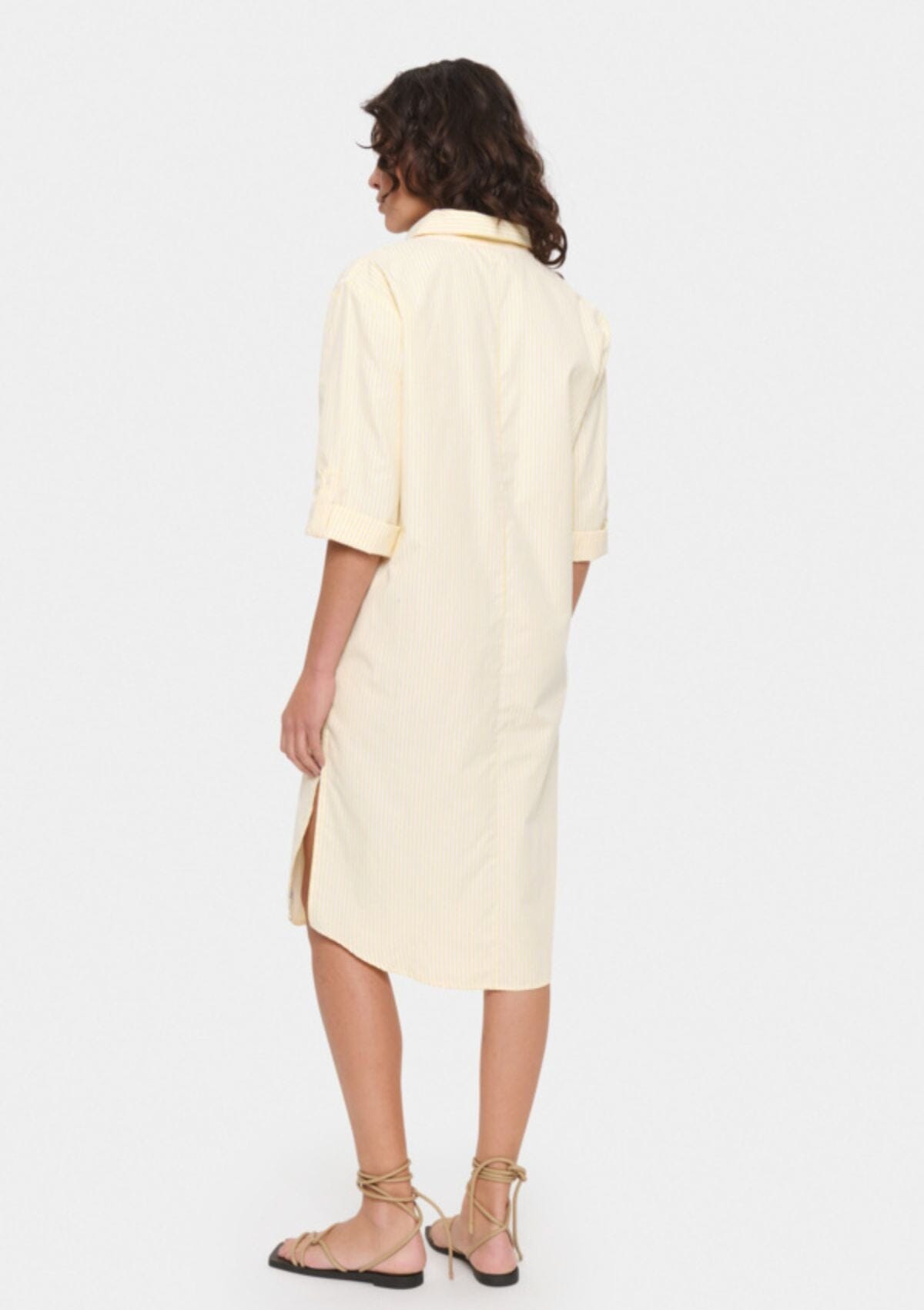 Embroidered Stripe Dress | Zytta | Saint Tropez Dress Saint Tropez