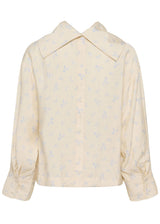 Eneya Printed Funnel Blouse | Soaked Blouse Soaked in Luxury