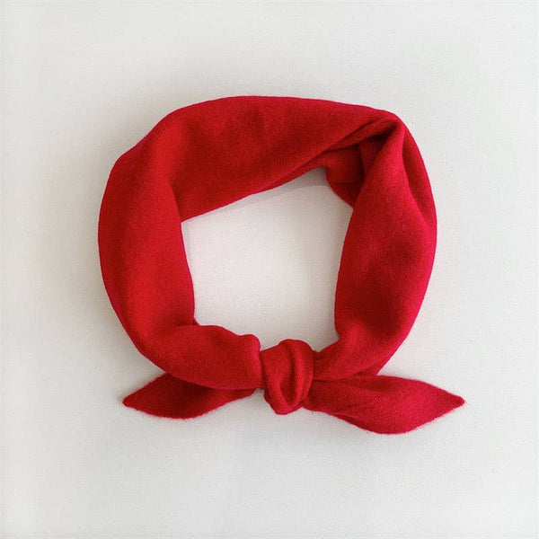 FUZZY WOOL CRAVAT SCARF - neutral Billy Bamboo