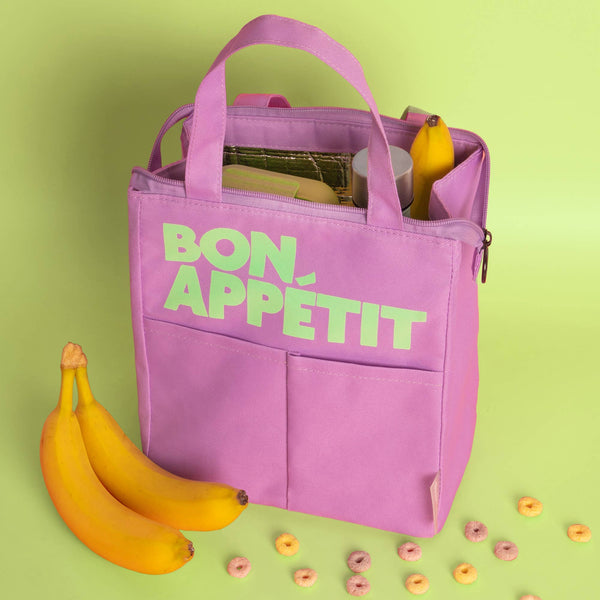 Helio Ferretti Bon Appetit Lunch Bag - Purple Oli Olsen