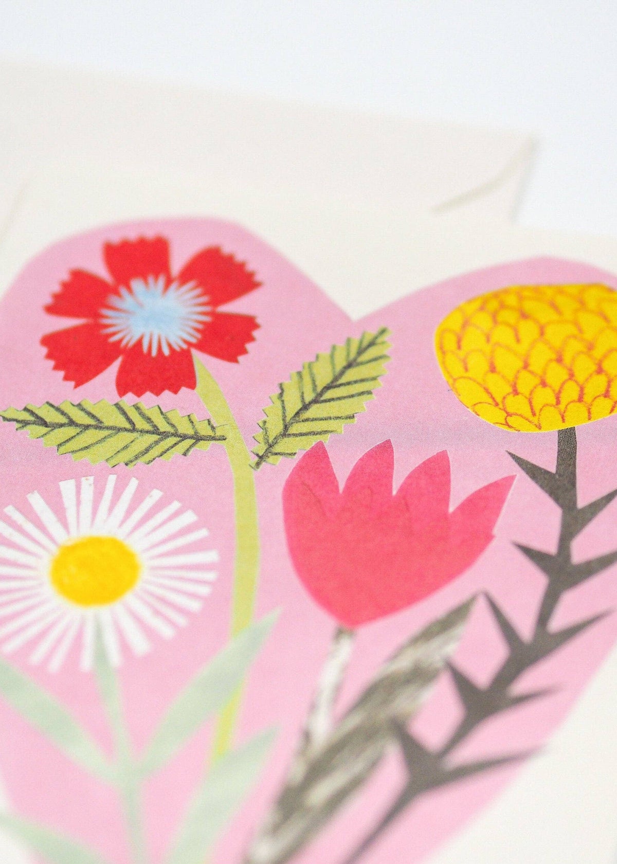 Floral Heart Card Hadley