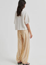 Gabby Knit O-Neck | Soft Beige | Second Female Jumper Second Female