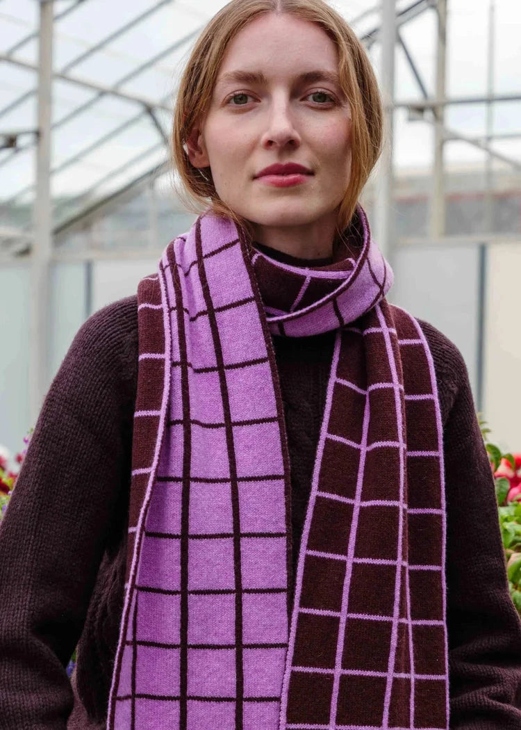 Graph Scarf | Moorland | Quinton + Chadwick Scarf Quinton + Chadwick