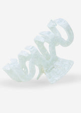Hair Clip - Grand Wave Ice Turquoise sasstie