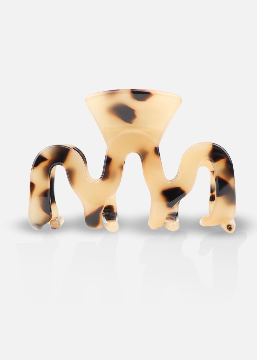 Hair clip - Wave Cheetah Hair Clip sasstie