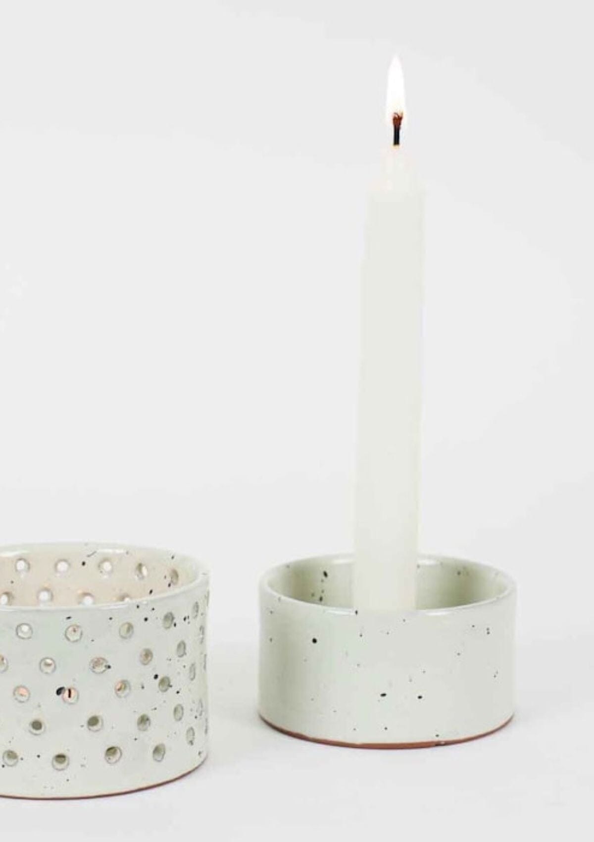 Hand Thrown Candle Holder Candle Holder A World Of Craft