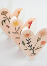 Hearts Concertina Card Hadley