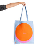 Here and Now Tote Bag - Blue Oli Olsen