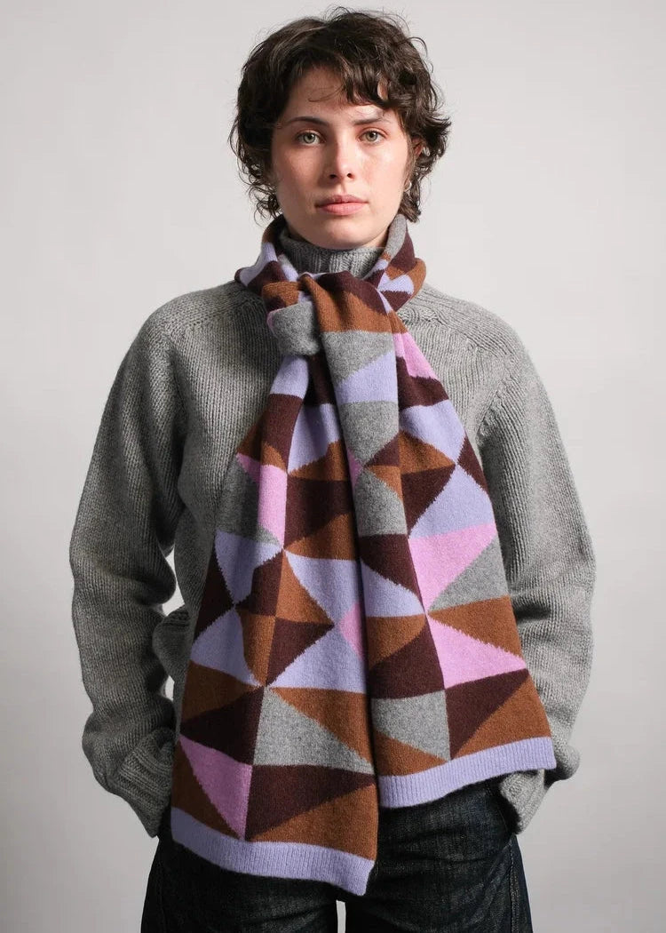 Intarsia Scarf | Moorland | Quinton + Chadwick Scarf Quinton + Chadwick
