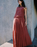 Double Layer Midi Skirt | 44889 | Yerse