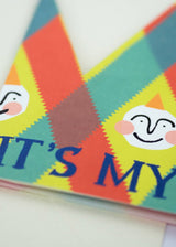 Its My Birthday Party Hat Card Hadley