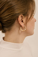 Lane Glace Hoops Earrings sasstie
