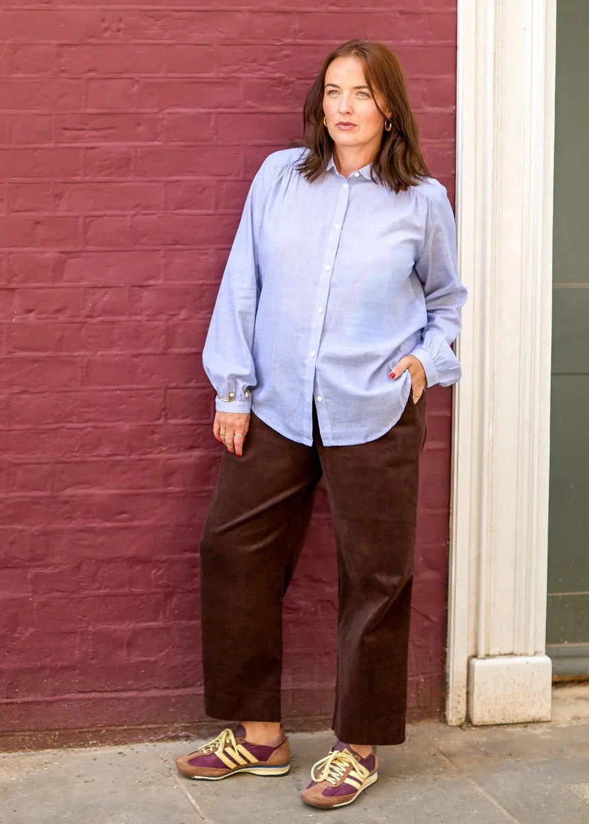 Laura Shirt | Blue | Chalk Shirt Chalk